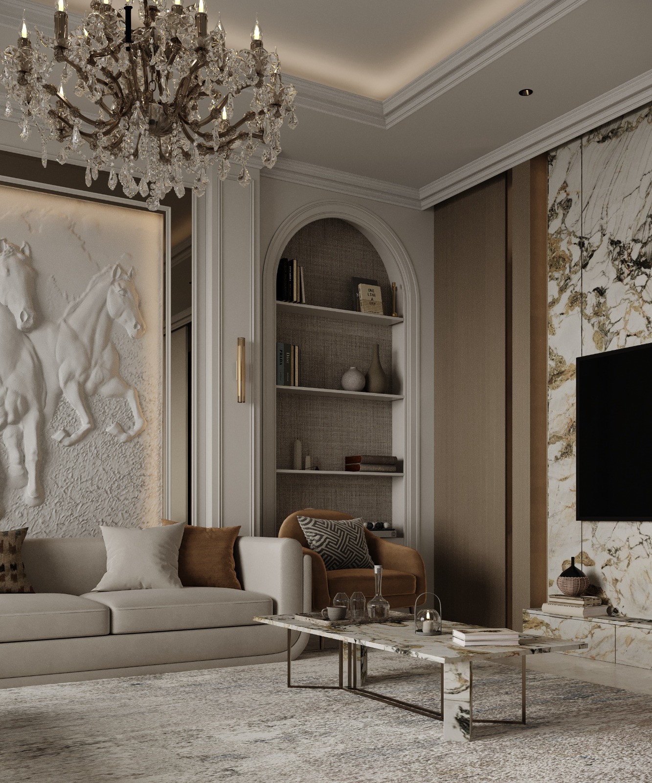 جماليات التصميم الداخلي المودرن في مشاريع إيماج جروب السكنية